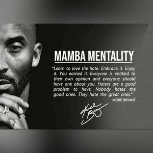 Kobe Bryant Motivational inspirational Quote Print Collection NBA wall art decor